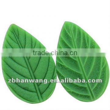 Q0010 leaf icing molds silicone icing molds cake decoration molds