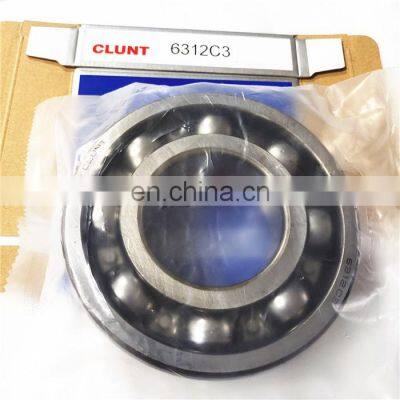 Factory price Bearing 6312C3 Single Row Deep Groove Radial Ball Bearing 6312/C3 size 60*130*31mm 6310 6311 6313 6314 6315 6318