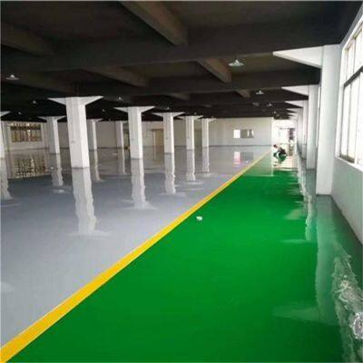 Waterborne epoxy anti-static intermediate coating epoxy resin cement floor conductive intermediate coating floor paint