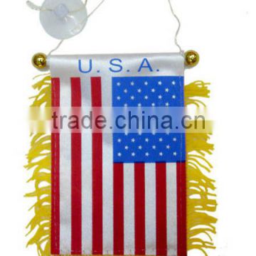 USA car flags,Decorative car flag,Custom polyester car flags