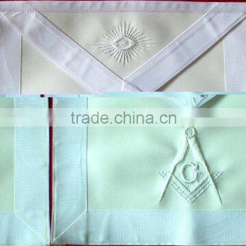 White masonic aprons