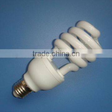 hot sale half spiral cfl energy saving lamps 220-240V 28W E27 6500K