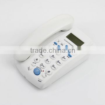 New arrival white gsm cordless phone with speakerphone