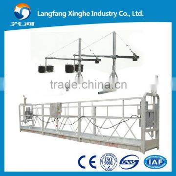 zlp800 electric swing stage platform / construciton gondola working platform / electric wire rope cradle scaffolding