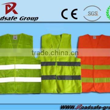 Safety reflective fabric for vests