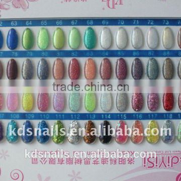 Pearl color UV gel nail use glue China factory