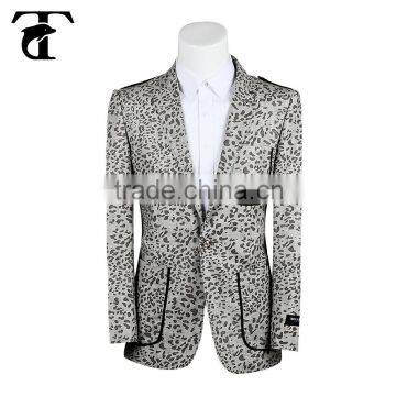 Men's Spring/Autumn Slim Mens Business linen Suit