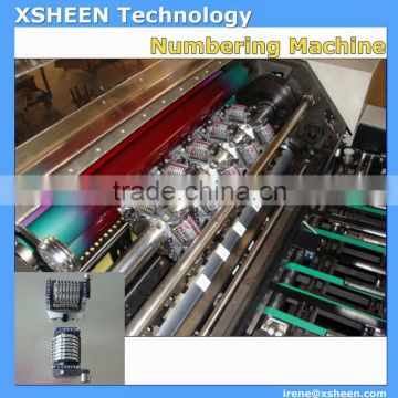 108 XHDM720 gto numbering machine, batch number printing machine, big font letterpress numbering machine