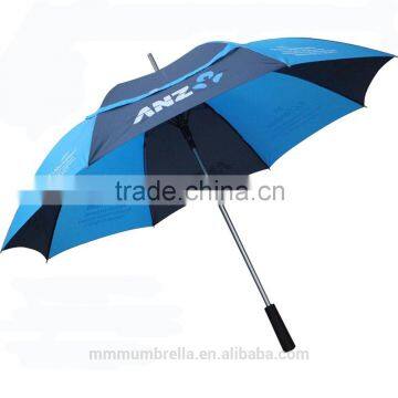 2015 new-Australia aluminum shaft fiberglass golf umbrella