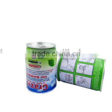 diameter 65 tin empty printing can for flower seed