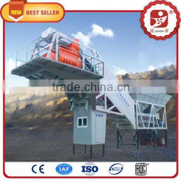 Hot sale!!! Enviroment-Friendly High Quality Accurate Control European Standard mobile concrete batching plant in myanmar