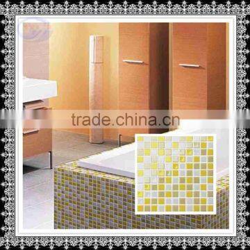 washroom crystal glass mosaic tile in mosaic