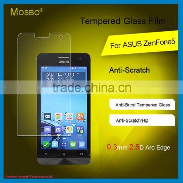 new arrival tempered glass screen protector for asus zenfone 5