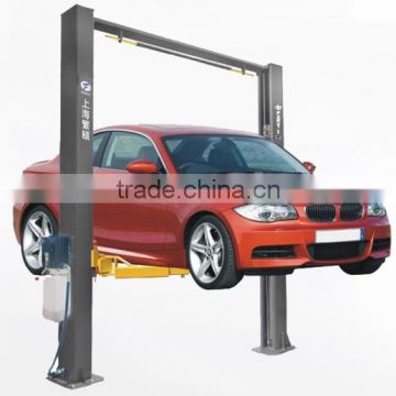 one side manual release two post car hoist