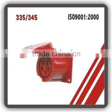 industrial plug/125A plug/3P+N+E plug/240~415V generator plug and socket