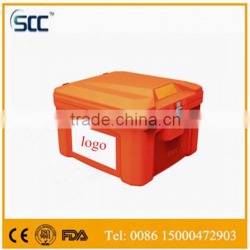 60L hot food transport box for scooter, food delivery insulated box