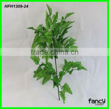 hot sale 18 heads 5 branches fake leaves sale