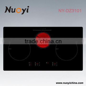 2014 china supplier 4 burner built in best cooker Black vitro ceramic hob in kitchen appliance