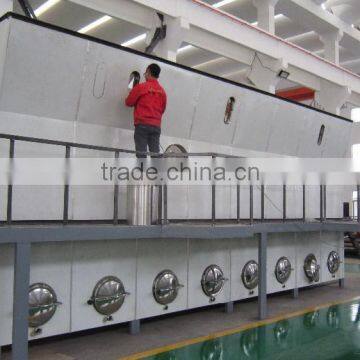 PVC resin horizontal fuid bed dryer