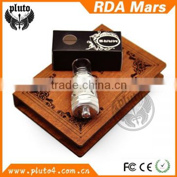Top quality ecig atomizer with big vapor 18650 battery mod Pluto RDA Mars