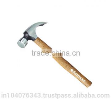 Carbon Steel Wooden Handle British Claw Hammer