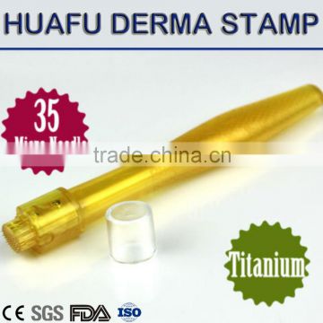 Huafu 2016! 35needles wrinkle removal stamp derma pen roller