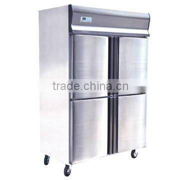 4-door commercial kitchen freezer
