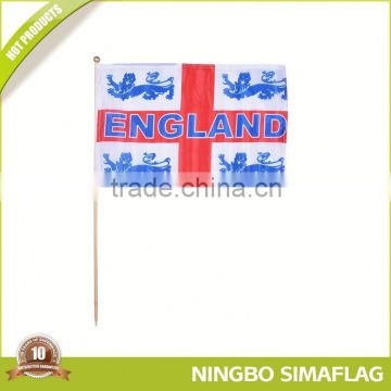 Excellent factory directly 10 by 15cm 21 by 14cm 20 by 30cm 30 by 45cm 60 by 90cm 90 by 150 cm hand flags