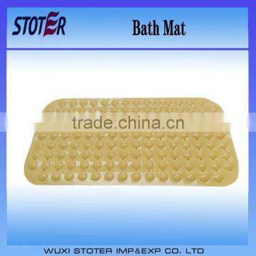 yellow color pvc anti-ship bath mat