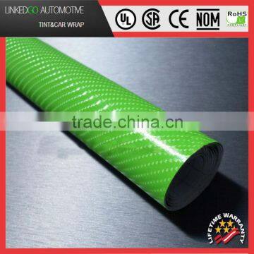 Factory direct sales auto sticker 4d carbon fiber car wrap vinyl film wateproof auto sticker