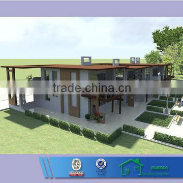 BV verified low cost steel structure move house
