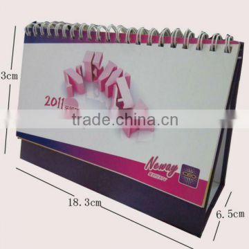 China manufacturer 2015 table calendars /desk calendars