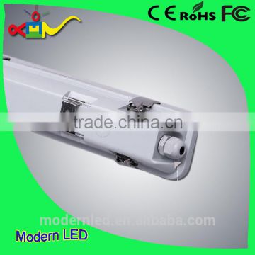 2x18w 2x9w led tri-proof light fixture 100lm/w led tri proof