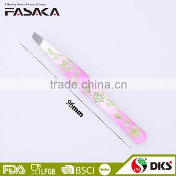 SSG131PFD-2015 New design stainless steel tweezers with colorful printing