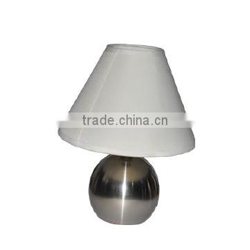 White fabric+Matel Classic Table Lamp TC10-WH