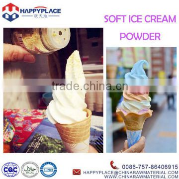 Popular taste ice cream powder mix for ice cream cone