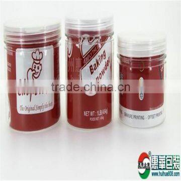 Food class plastic bottle for bake meat powder