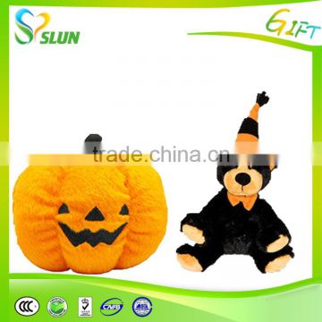 Halloween Custom plush stuffed pumpkin toy