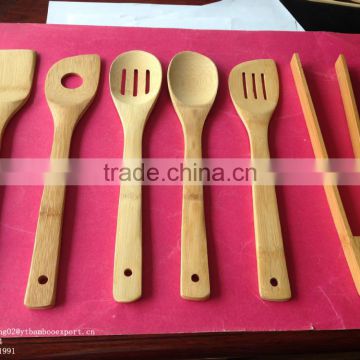 High Quality Bamboo Utensils Set,Manufactory Wholesale Bamboo Utensils Set