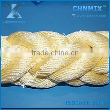 Polyester and Polypropylene Mixed Mooring Rope