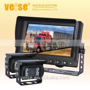 Digital backup camera system with high resolution TFT LCD monitor