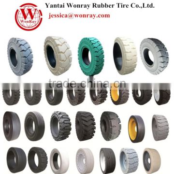 Solid tire Shanghai Tire and nature tread rubber