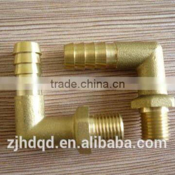 forged brass male thread elbow hose barb fittings