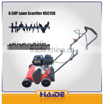 6.5HP Lawn Scarifier,2 in 1 rake/lawn rake/scarifier