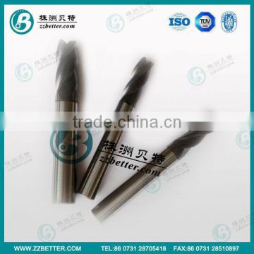 1mm tungstn carbide end milling cutter for rough process