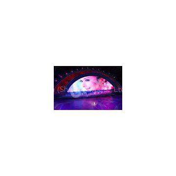 Epistar P2 Full Color Curved LED Screen 2500cd/m2 500*500*45mm