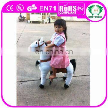 HI CE/AZO/RoSH standard walking ride on horse toy pony