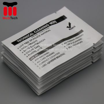High level of cleaness Thermal Printer Cleaning Wipes/cloth IN STOCK