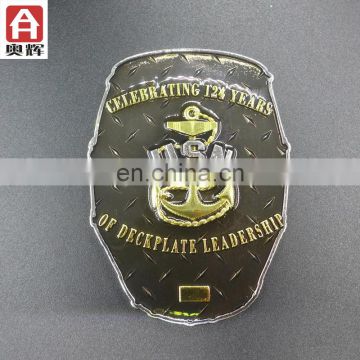 Zhongshan iron souvenir printed badge