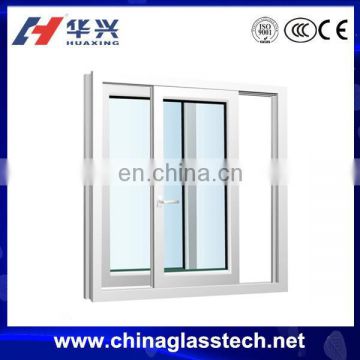 Heat Insulation Double Glazing Office Sliding Glass Window
